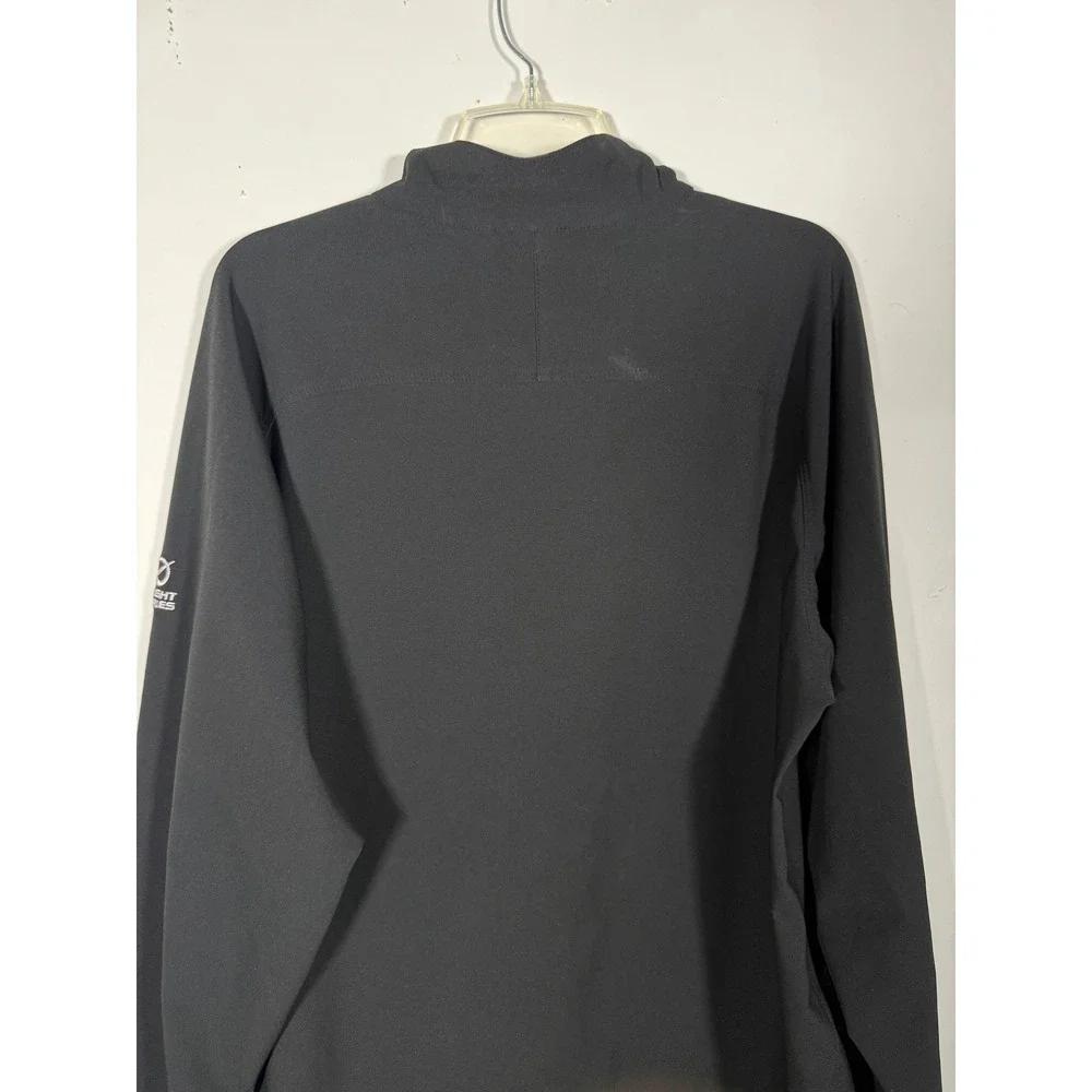 The North Face Flight Series Mens Black Quarter Zip Pullover Softshell Jacket L
